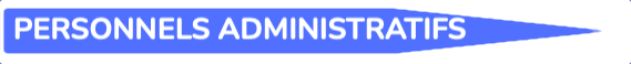 Personnels administratifs