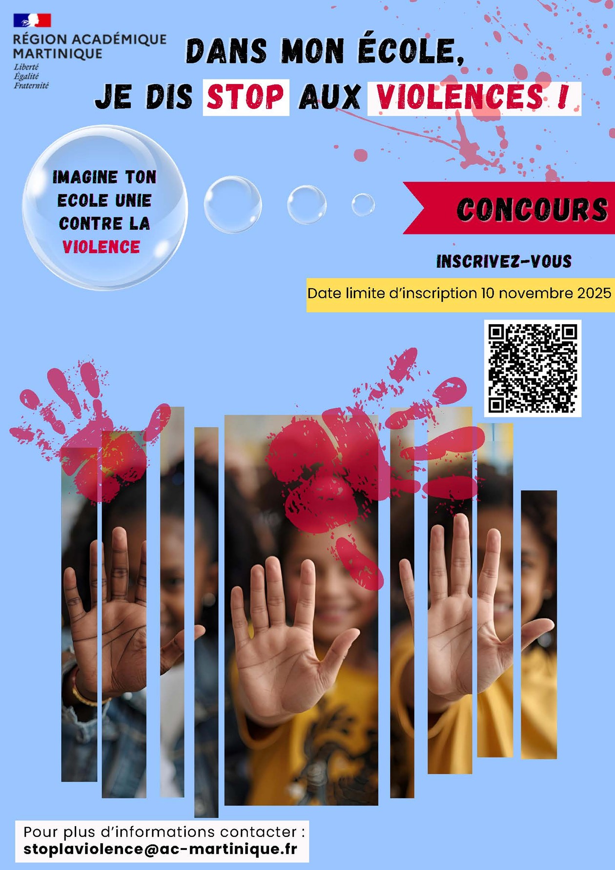 Affiche Conocours Stop Violence